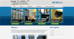 Desktop Screenshot of conleyelectric.com